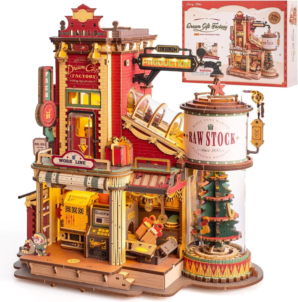 Boîte à musique Carrousel en bois à assembler – photo 11