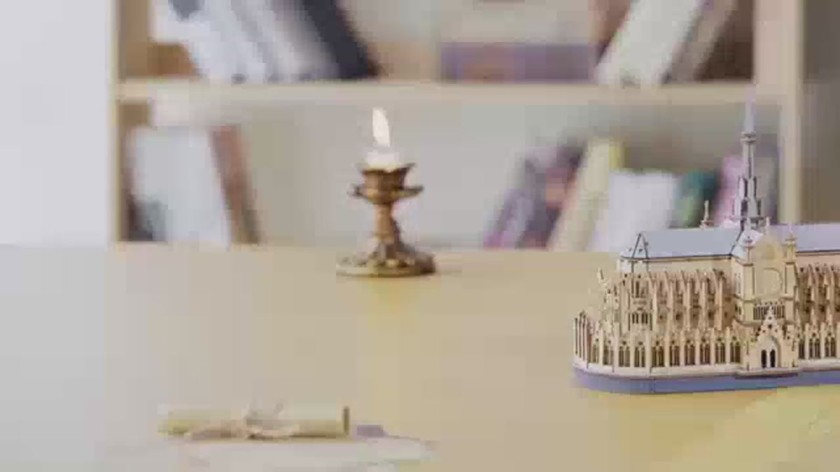 Kit Puzzle 3D en Bois Cathédrale Notre-Dame de Paris